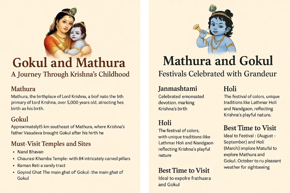 Gokul and Mathura